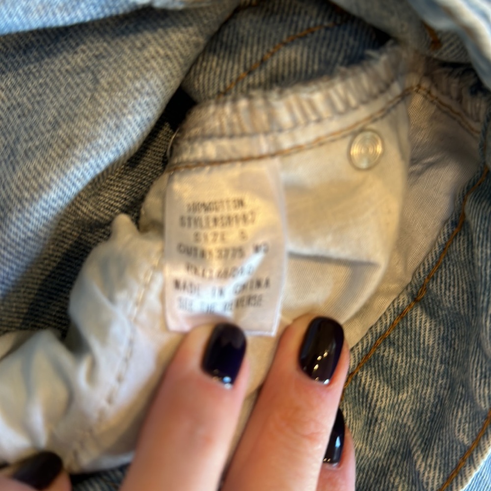 Paliskates Denim Patchwork Flare Jeans (S) - image 3